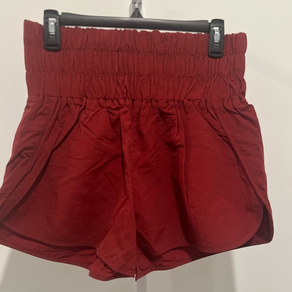 ZENANA Pants - Zenana Outfitters Women's Athletic Maroon Shorts (NWOT)